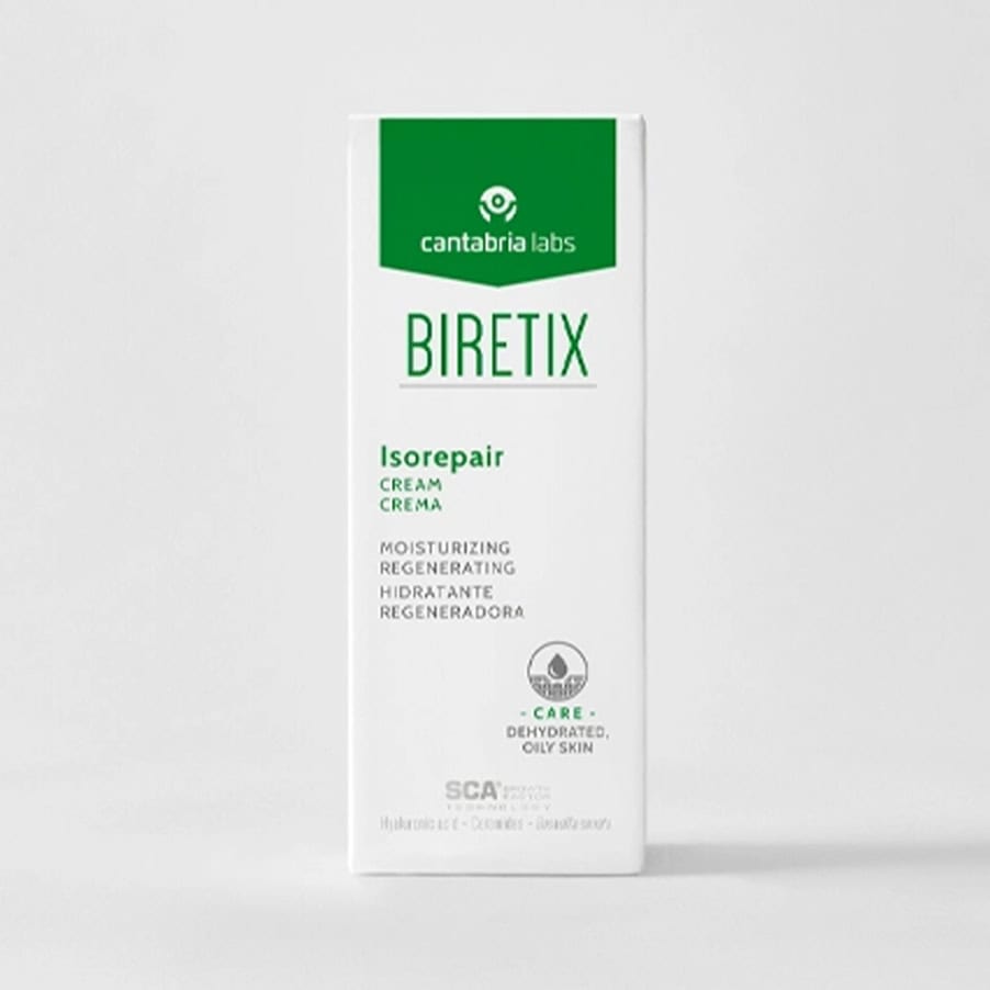 Biretix Isorepair creme reparador 50ml Cantabria Labs para pele sensibilizada