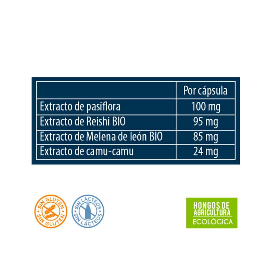 Frasco do Reishi Sono Neo com 30 cápsulas da NeoVital Health, suplemento natural para melhorar a qualidade do sono.
