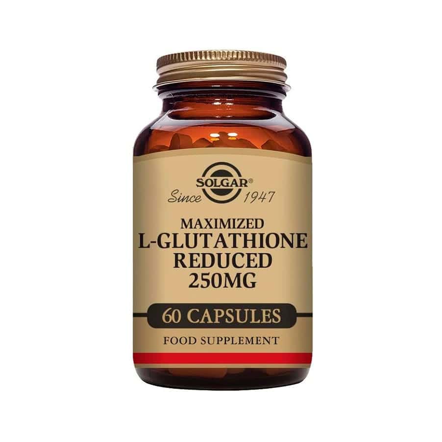 L-Glutationa Maximizada 250mg 60 Cápsulas Solgar