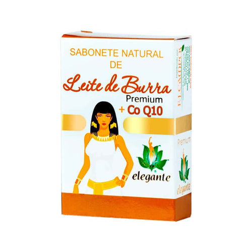 Jabón de leche de burra + Q10 Premium 140g Elegante F. J. Campos