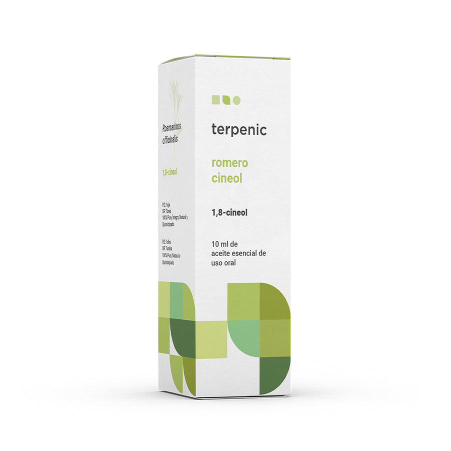 O Óleo Essencial de Alecrim Cineol Bio 10ml Terpenic é um óleo essencial 100% puro.