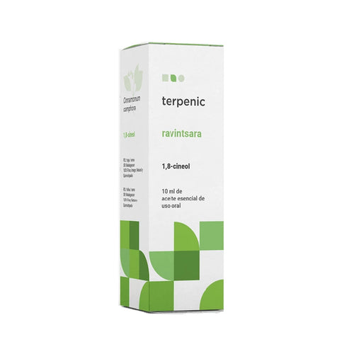 O Óleo Essencial de Ravintsara Bio 10ml Terpenic é um óleo essencial biológico, 100% natural.
