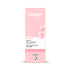 Leite de limpeza calmante de amêndoa Weleda 75ml para peles sensíveis, limpa suavemente sem agredir.