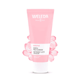 Leite de limpeza calmante de amêndoa Weleda 75ml para peles sensíveis, limpa suavemente sem agredir.