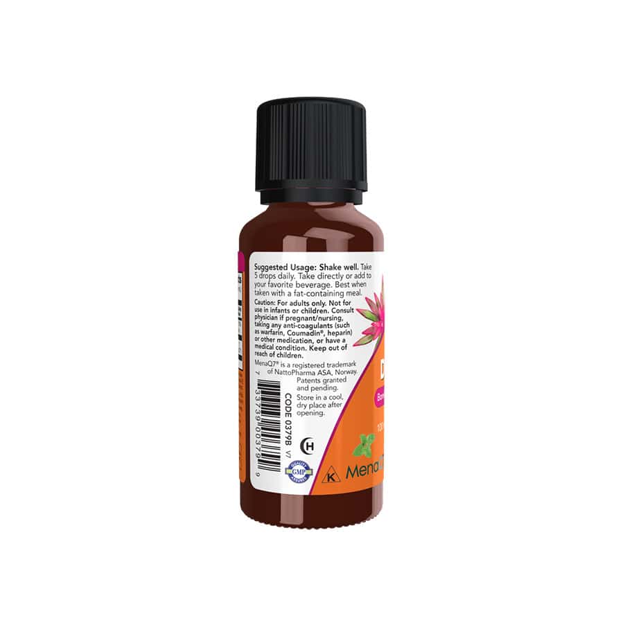 Vitamina D3 & MK-7 Líquida 30ml Now Foods