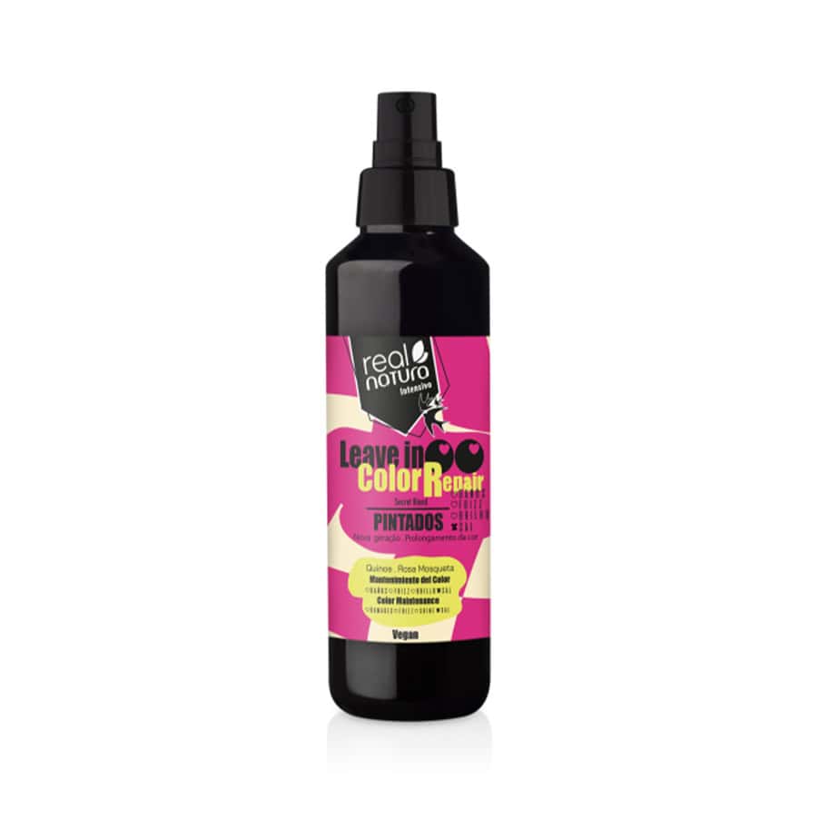 Leave in color repair Real Natura 100ml para cabelo pintado