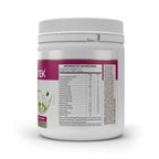 Complemento alimenticio a base de colágeno hidrolizado, que aporta 9 g por ración, enriquecido con vitaminas y minerales que favorecen la formación de colágeno y el mantenimiento de una piel y un cabello saludables.