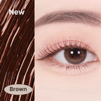 Máscara de pestanas Dailism Smudge Stop Curling Brown Heimish, em tom castanho e embalagem de 9 g.
