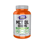 MCT Oil 1000mg 150 Cápsulas Now Foods