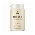 Ómega 3 da Auri Foods é um suplemento alimentar em cápsulas softgel, formulado com óleo de peixe concentrado, fonte de ácidos gordos ómega 3 EPA e DHA.