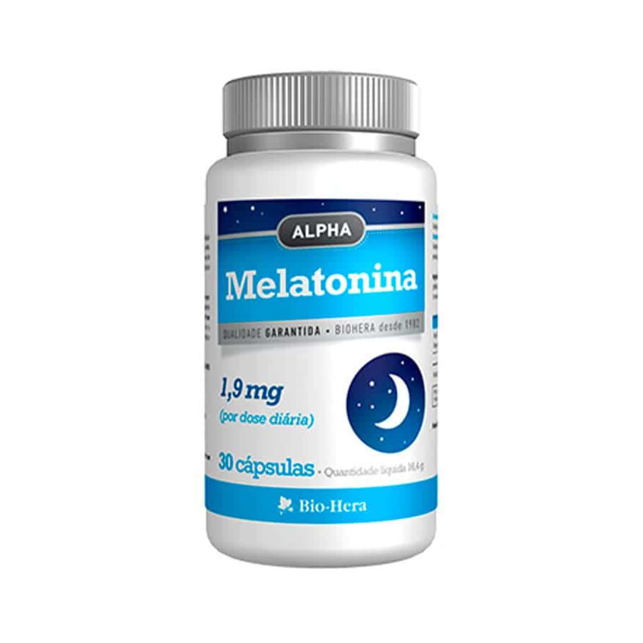Melatonina 1.9mg 30 Cápsulas BioHera
