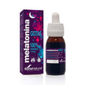 Frasco da Melatonina 100% Pura 1,8mg em gotas, 50ml da Soria Natural, suplemento para suporte ao sono e regulação do ciclo circadiano.