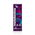 Frasco da Melatonina 100% Pura 1,8mg em gotas, 50ml da Soria Natural, suplemento para suporte ao sono e regulação do ciclo circadiano.