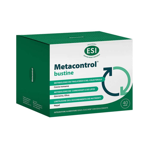 Metacontrol 40 saquetas ESI suplemento alimentar para controlo do peso e gestão do apetite