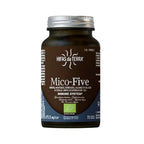 Mico-Five Hifas da Terra em cápsulas, suplemento alimentar com cinco cogumelos medicinais para suporte imunitário