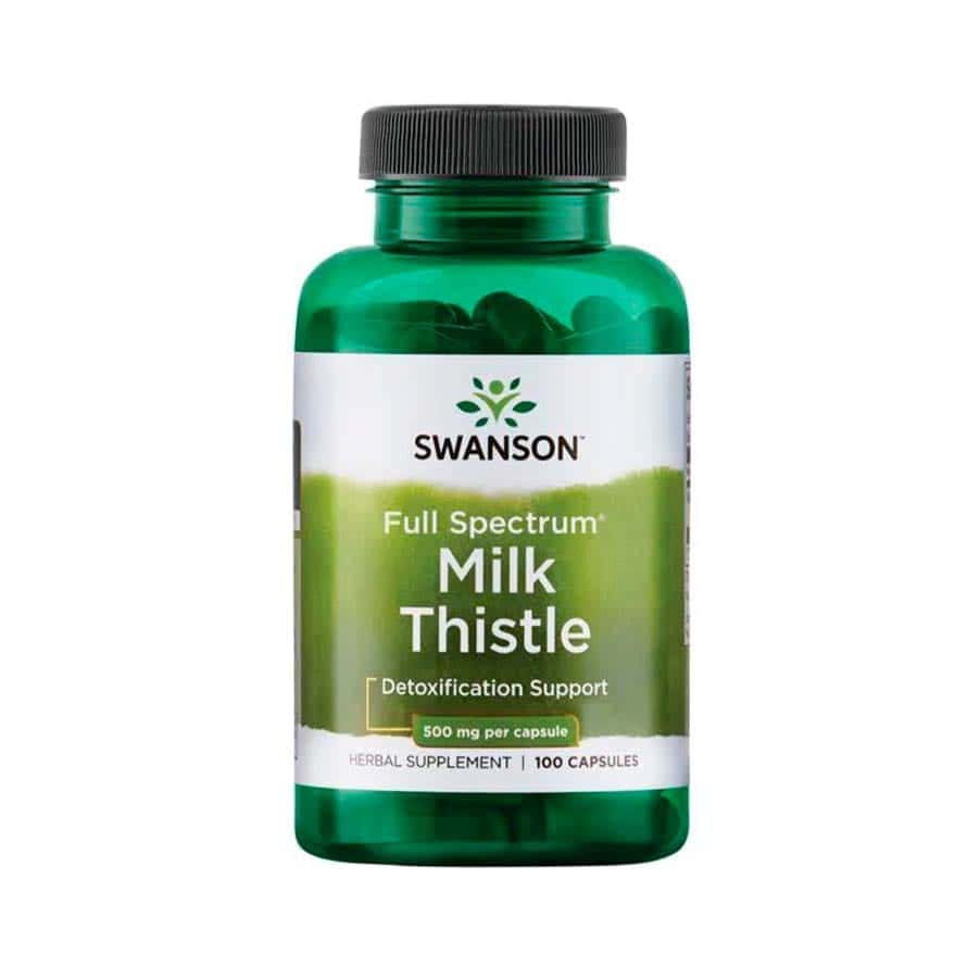 Cardo Mariano 500mg 100 Cápsulas Swanson