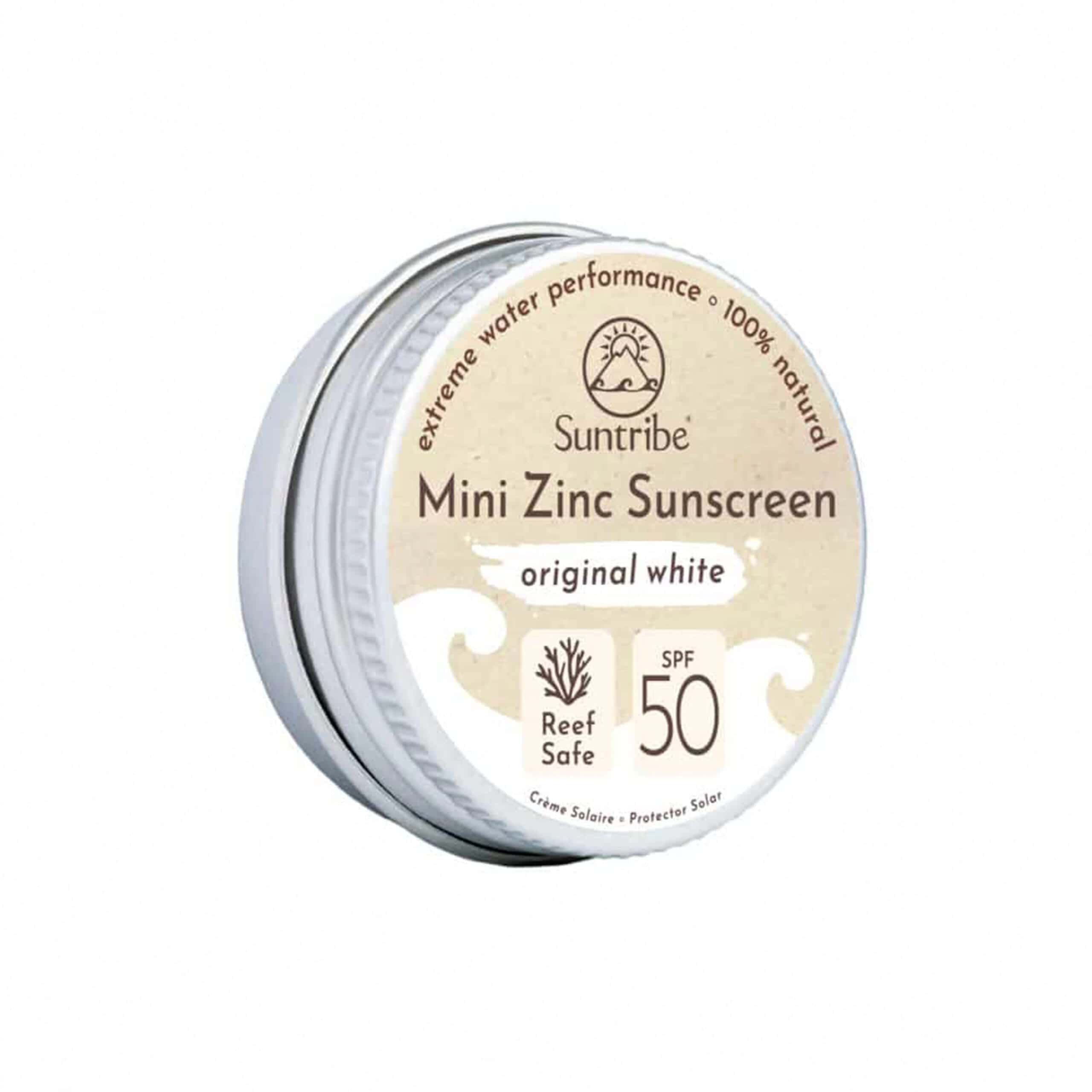 Protetor Solar Zinco Rosto e Desporto FPS50 Branco 15g Suntribe