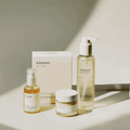 Advanced Snail Set COSRX, conjunto coreano com mucina de caracol para limpar, hidratar, suavizar e reforçar a barreira da pele.
