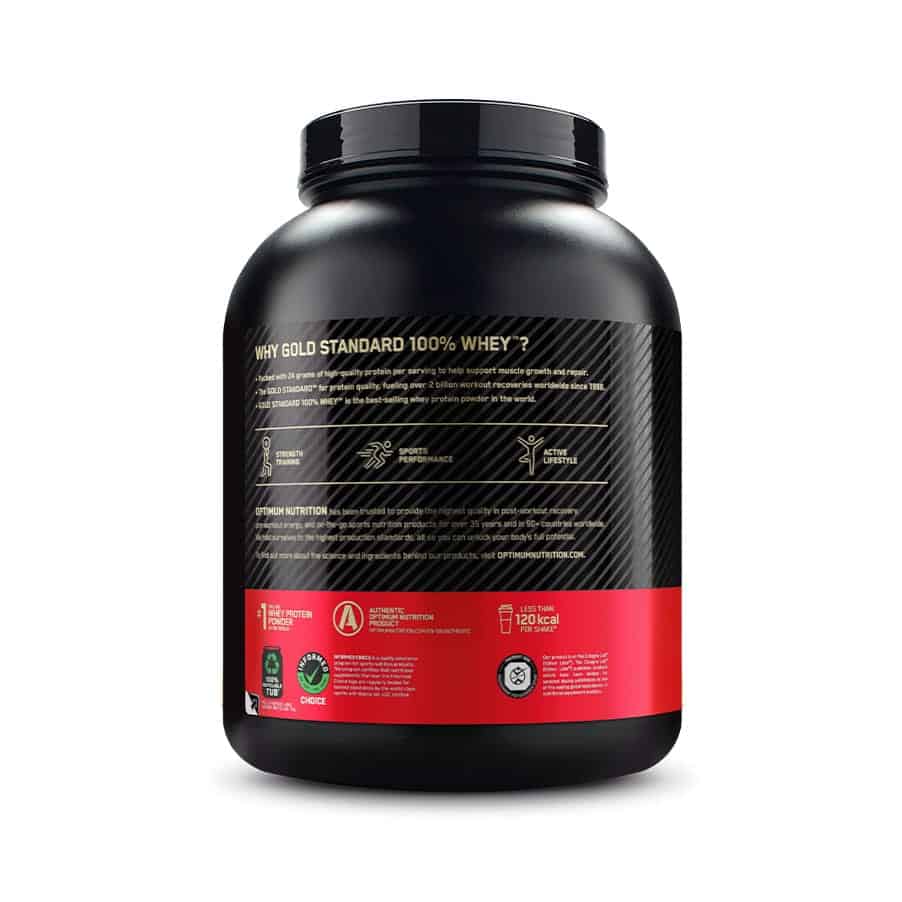Gold Standard 100% Whey Morango 2.28kg Optimum Nutrition