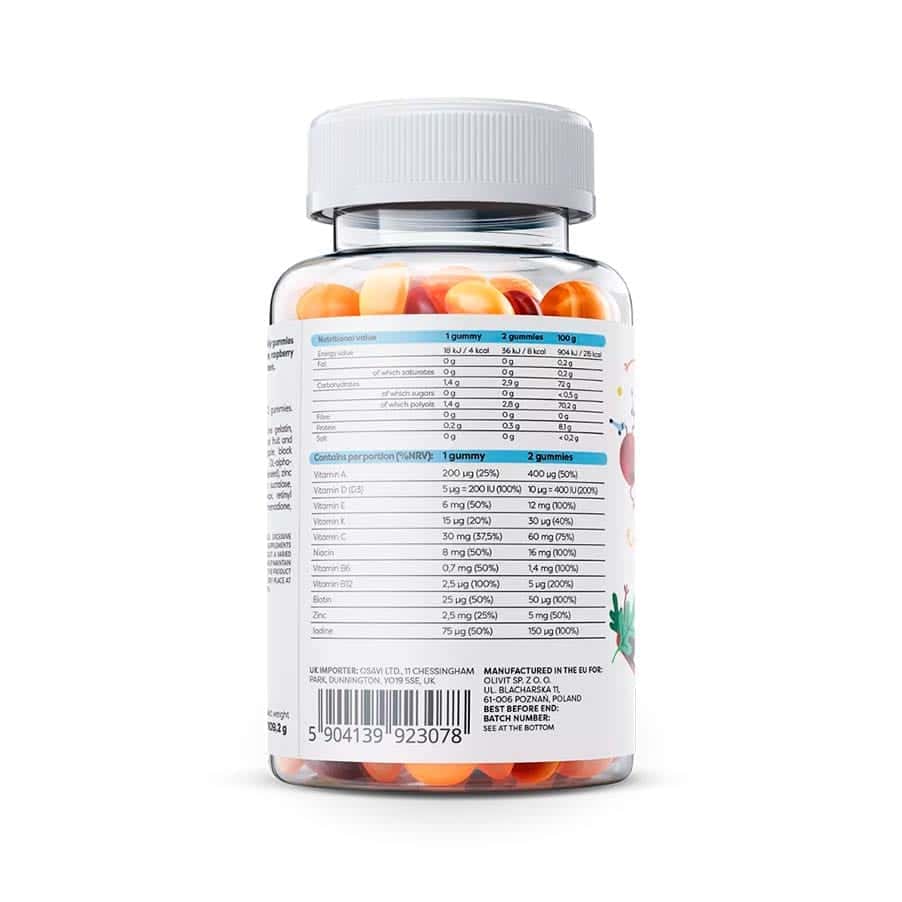 Multivitaminas Kids 60 gomas Osavi
