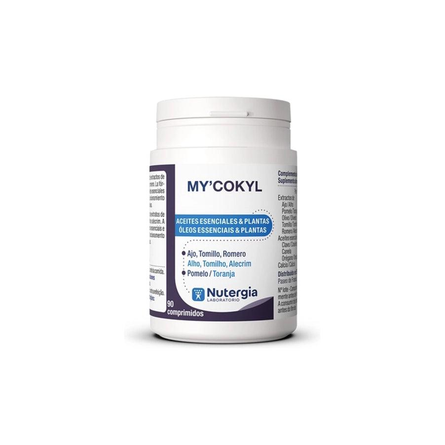 My’Cokyl 90 Comprimidos Nutergia para complementar a tua rotina de bem-estar digestivo.