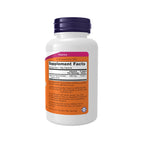 Niacinamida 500mg 100 Cápsulas Now Foods em embalagem branca com tampa laranja.