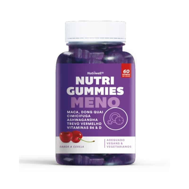 Nutri Gummies Meno 60 Gomas Farmodiética suplemento em gomas para a menopausa.