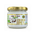 Óleo de Coco Biológico Extra Virgem Maya Gold em frasco de 250 g, prensado a frio.