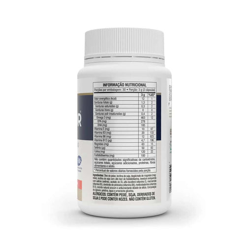 Vitafor Omegafor Memory 60 cápsulas, un complemento alimenticio con omega-3, DHA y EPA para favorecer la memoria y la función cognitiva.