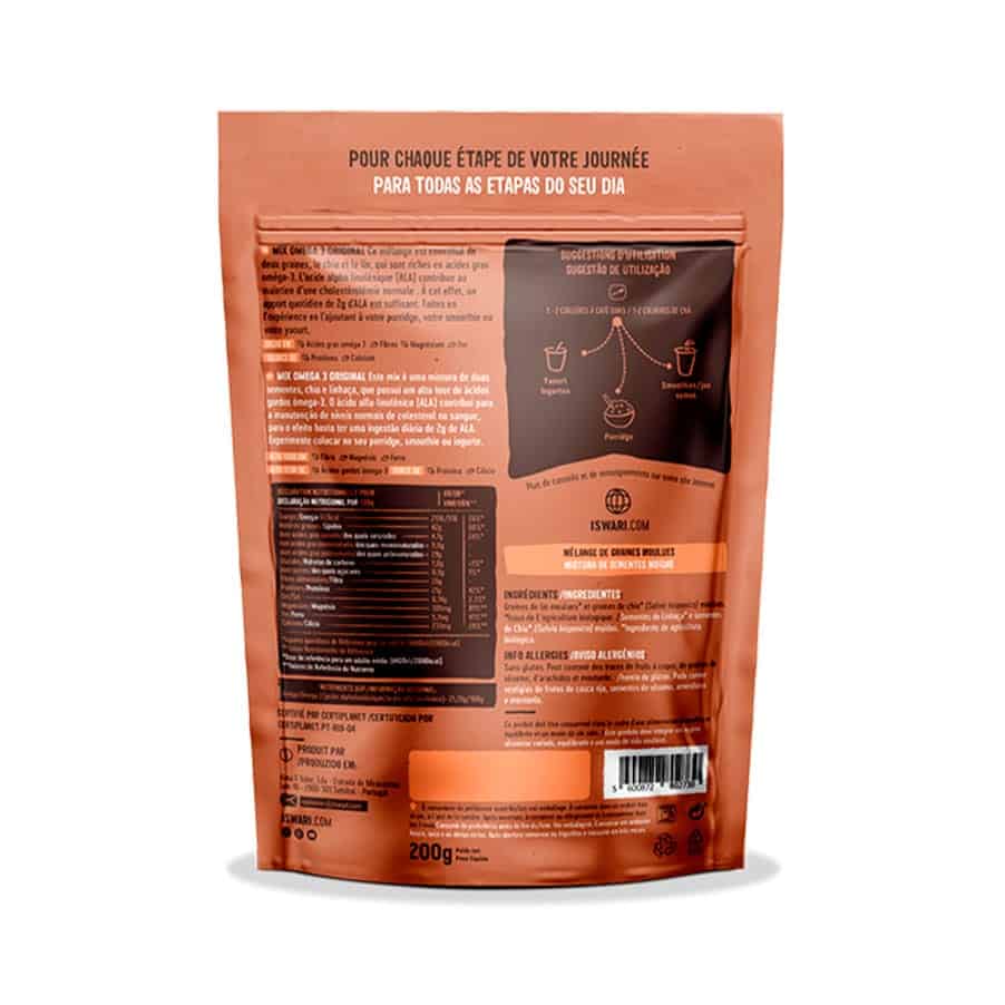 Mix Ómega 3 Original 200gr Iswari