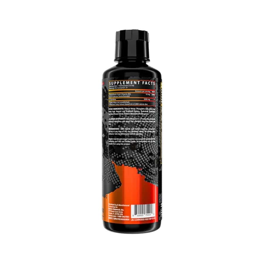 Suplemento líquido com 3000 mg de L-carnitina por dose. Auxilia na conversão de gordura em energia, aumentando a resistência e melhorando o desempenho físico.