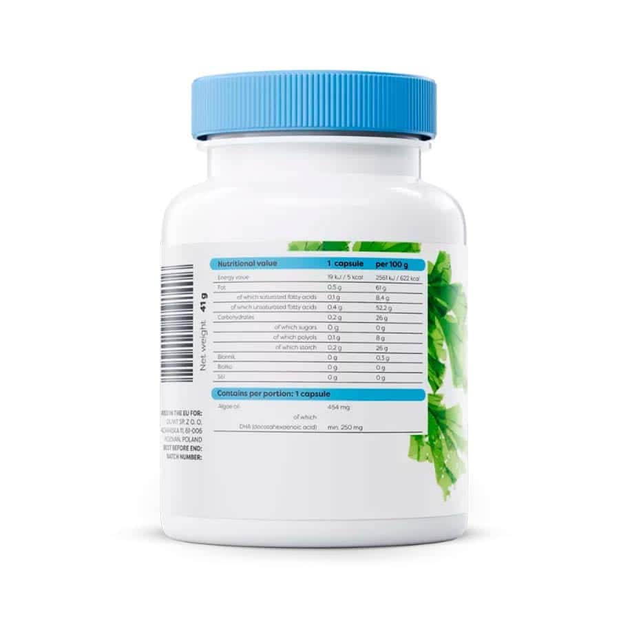 Omega 3 Vegan 250mg DHA 60 cápsulas Osavi