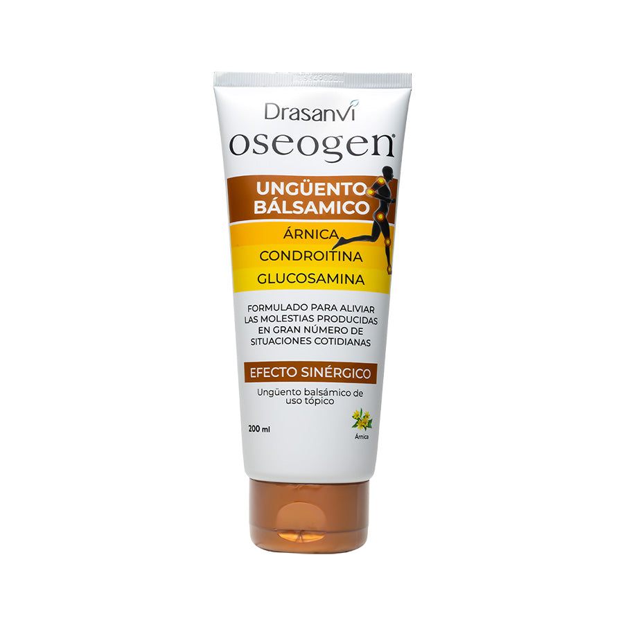 A Oseogen Pomada Balsámica 200 ml da&nbsp;Drasanvi&nbsp;é um produto de uso tópico