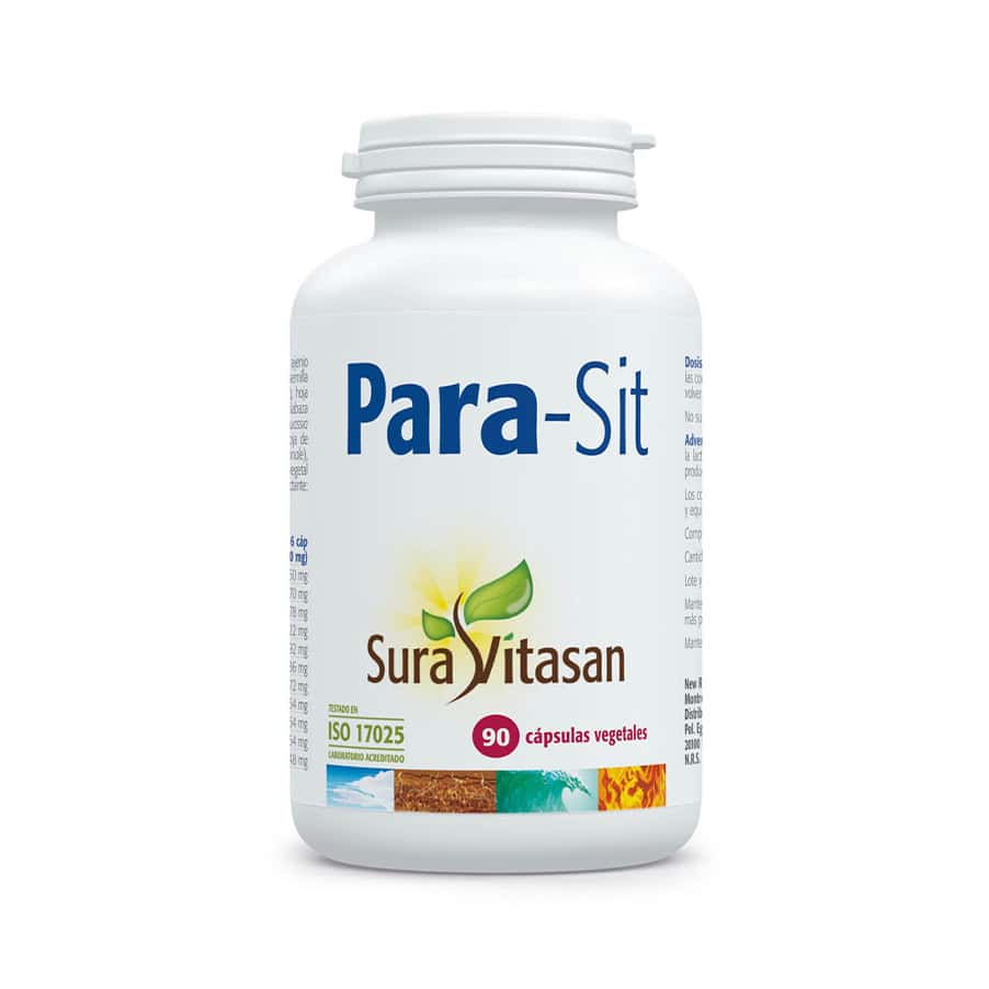Para-Sit Sura Vitasan em cápsulas para apoio do equilíbrio intestinal