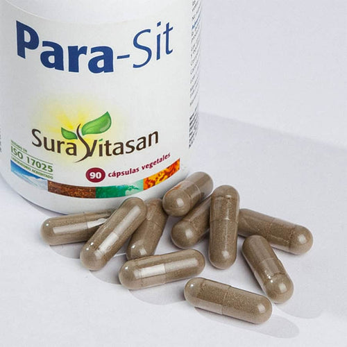 Las cápsulas Para-Sit Sura Vitasan apoyan el equilibrio intestinal.