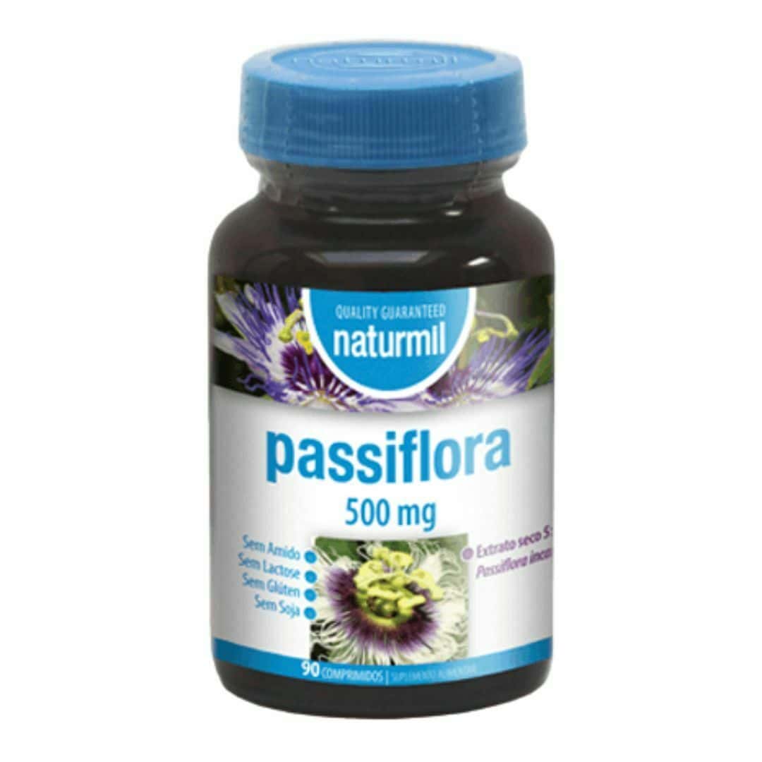 Passiflora 500mg 90 Comprimidos Naturmil