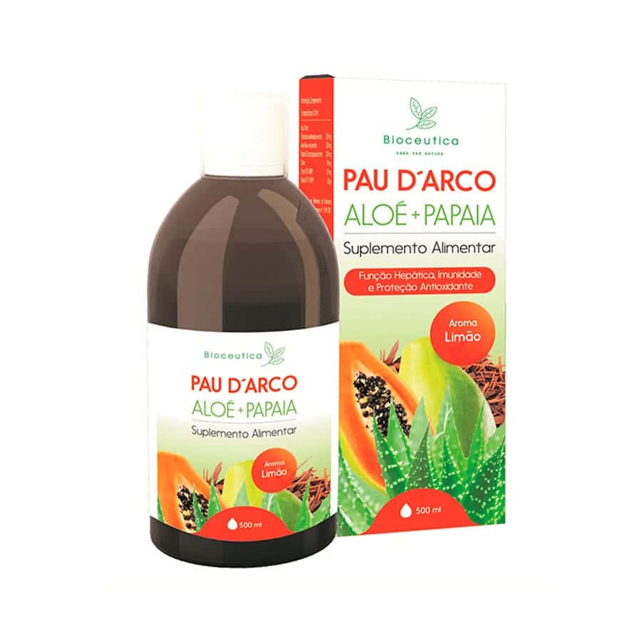 Pau D' Arco Aloé + Papaia