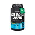 Envase de Iso Whey Zero de 908 g con sabor a pistacho de Biotech USA, proteína aislada para el soporte y la recuperación muscular.
