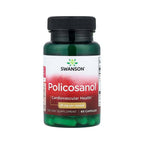 Policosanol 20 mg Swanson em cápsulas, frasco com 60 cápsulas para suporte da saúde cardiovascular e colesterol