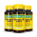 Vitamina D3 4000 IU Good Care embalagem com 100 comprimidos suplemento alimentar
