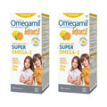 Omegamil Infantil Laranja e Limão Farmodiética pack com 2 frascos de 100 ml suplemento alimentar infantil
