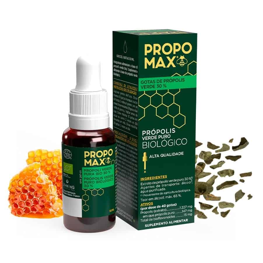 Propomax Gotas de Propóleo Verde 30% 30ml Lehning
