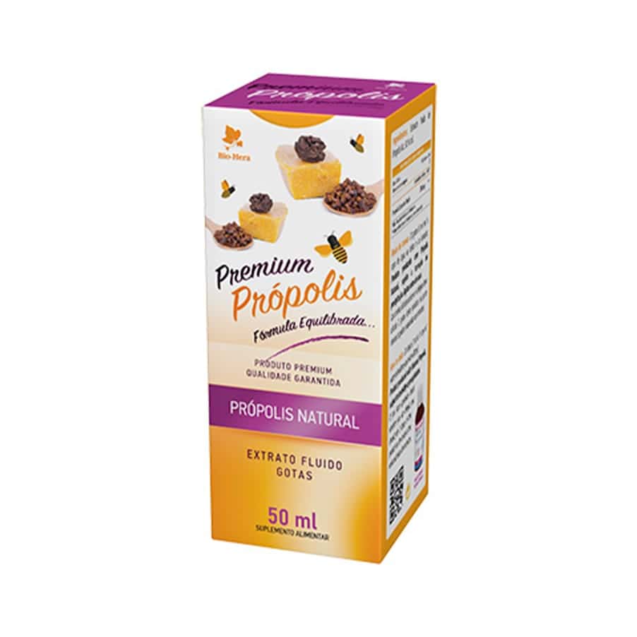 Premium Própolis Gotas 50ml BioHera
