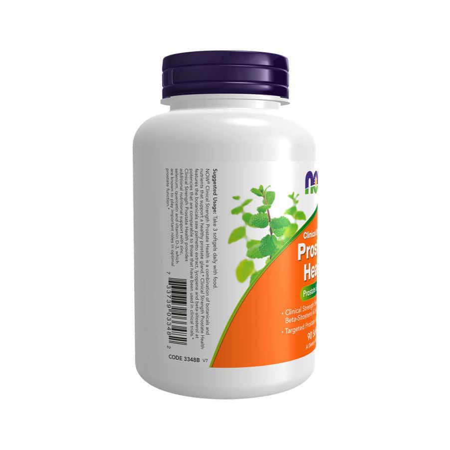 Prostate Health Clinical Strength 90 Cápsulas Now Foods