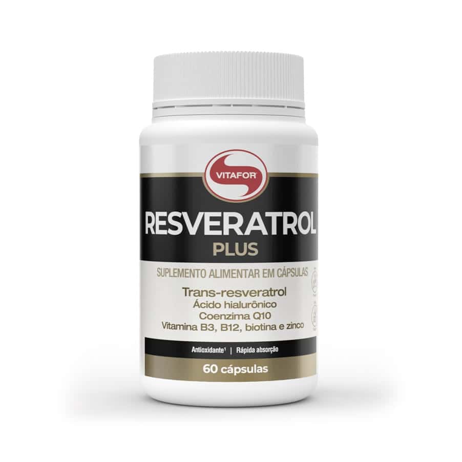 Resveratrol Plus 60 Cápsulas Vitafor