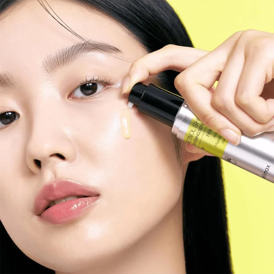 Retinol Shot Sérum Facial Celimax em embalagem de 30 ml, com retinol puro, péptidos e tecnologia A-Shot™