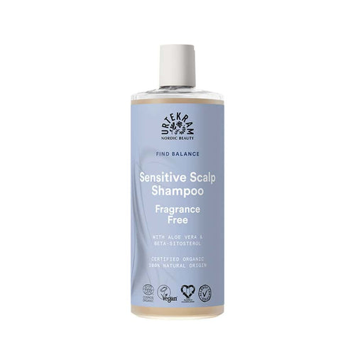 Champú sin perfume para cuero cabelludo sensible 500 ml Urtekram