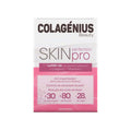 Frasco de suplementos Colagénius Beauty Skin Perfection Pro con 60 comprimidos, fórmula avanzada con colágeno, ácido hialurónico y vitaminas para una piel firme y radiante.