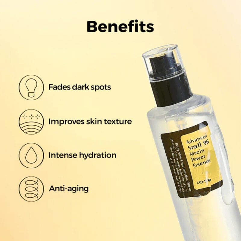 Advanced Snail Set COSRX, conjunto coreano com mucina de caracol para limpar, hidratar, suavizar e reforçar a barreira da pele.
