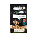 Soja texturizada grossa biológica Ecosana em embalagem de 150 gramas, com pedaços grandes adequados para pratos vegan e receitas ricas em proteína.